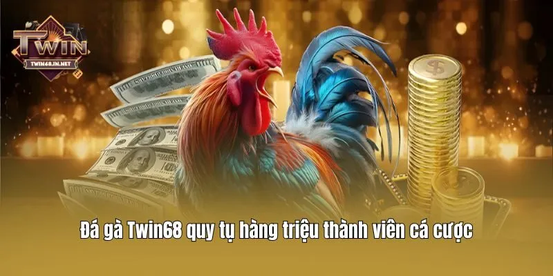 Đá gà Twin68 quy tụ hàng triệu thành viên cá cược